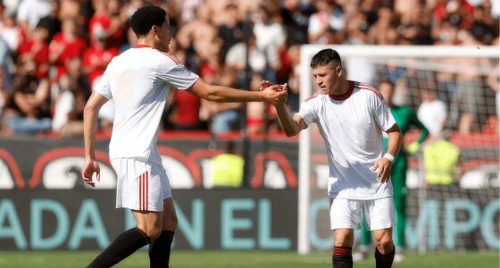 Sevilla FC ir Aston Villa FC rungtynės dėl Trofeo Antonio Puerta taurės Estadio Ramón Sánchez-Pizjuán stadione Seviloje