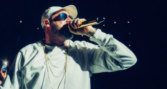 Sido uppträder live på ZAG Arena i Hannover