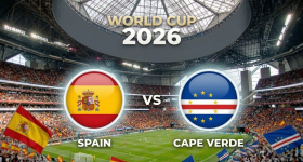 Wereldbekerwedstrijd in Groep H in het Atlanta Stadium in Atlanta