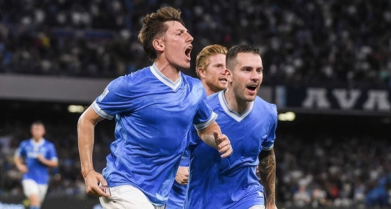 SSC Napoli spiller mod Atalanta BC på Stadio Diego Armando Maradona i Napoli