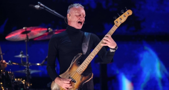 Sting actuando en directo en el Auditorium Stravinski de Montreux