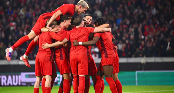 Bremen'deki Weser-Stadion'da Werder Bremen ve SC Freiburg futbol maçı