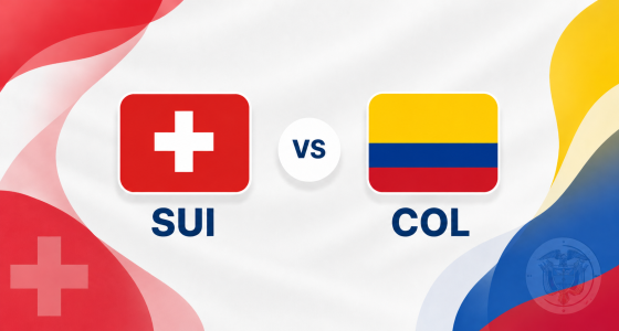 Switzerland vs Colombia - World Cup 2026 M96 bilietai
