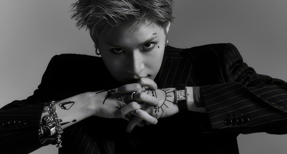 Taemin en concert sur la scène du Dolby Live à Las Vegas