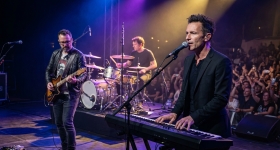 The Script en concert sur la scène du Starlite Auditorio à Marbella