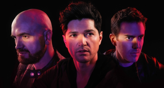 Zespół The Script podczas koncertu na żywo w Zenith München w Monachium