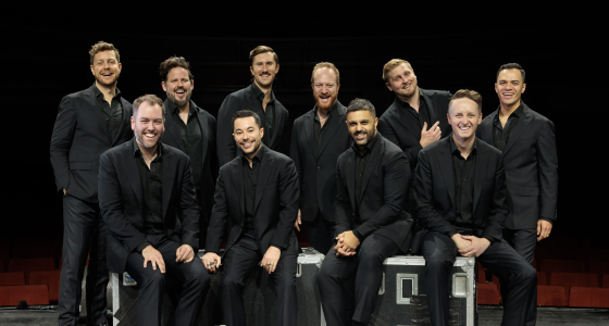 The Ten Tenors nastupaju uživo u crkvi Thomaskirche u Erfurtu