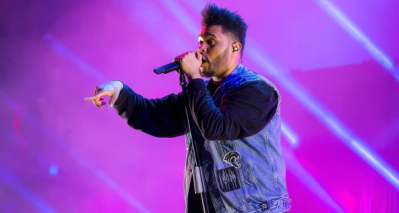 The Weeknd em concerto ao vivo no Croke Park em Dublin