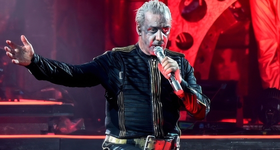 Till Lindemann en concert sur la scène de l'OVO Arena Wembley à Londres