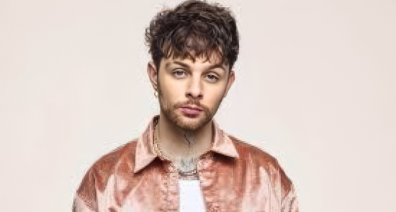 Tom Grennan treedt live op tijdens het Llangollen International Musical Eisteddfod in Llangollen