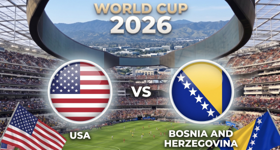 Világbajnoki mérkőzés a csoportgyőztesek és a harmadik helyezett között a San Francisco Bay Area stadionban