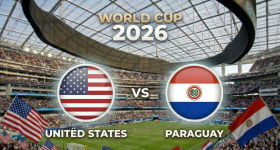 Ang laban sa group stage ng World Cup sa Los Angeles Stadium sa California