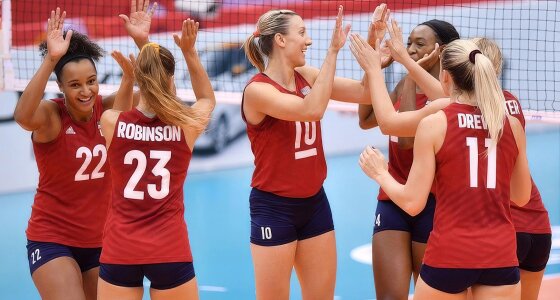 Odbojkarska tekma med ZDA in Brazilijo v dvorani Maracanãzinho v Rio de Janeiru