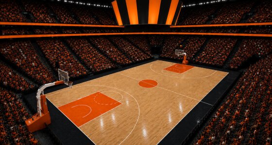 Valencia Basketball spilar gegn Maccabi Tel Aviv í Pavelló Municipal Font de Sant Lluís í Valencia