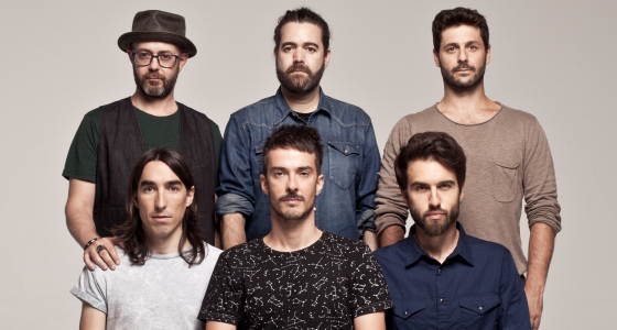 Vetusta Morla bei einem Live-Auftritt in der Movistar Arena in Madrid