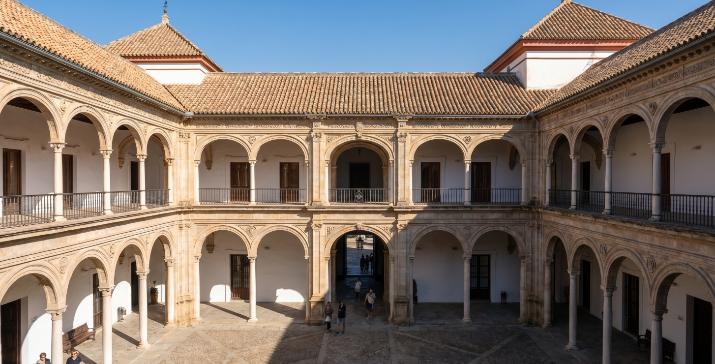 Patio de la Diputación de Sevilla