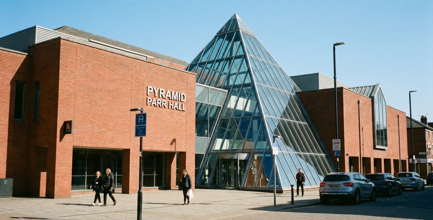 Pyramid and Parr Hall